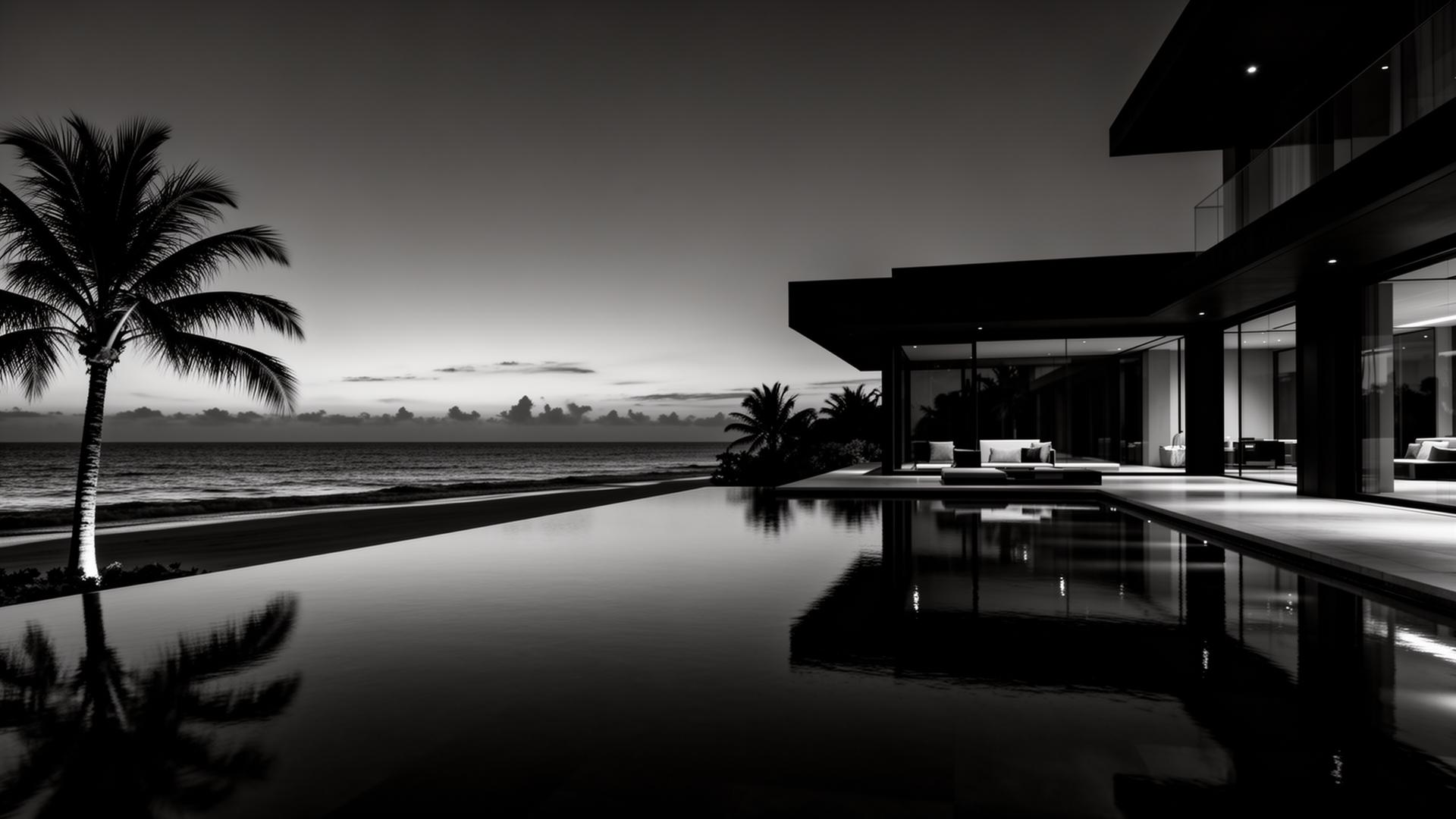 Luxury beach villa